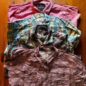Lot of four women’s western shirts L & XL